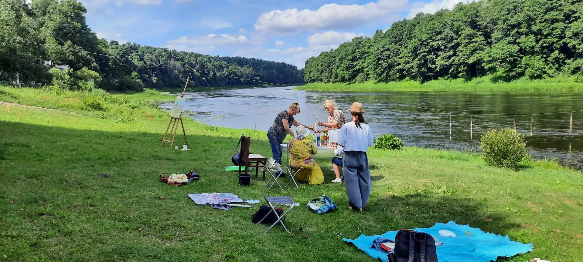 Piešiame Nemuną