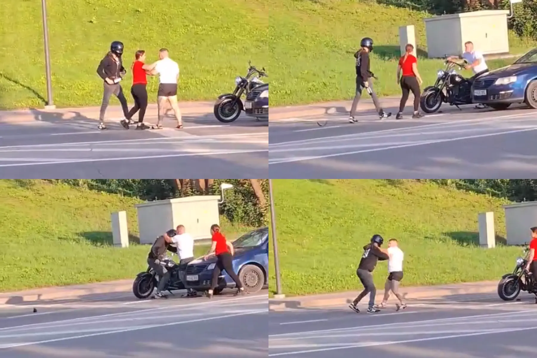 Muštynės Jonavos gatvėje