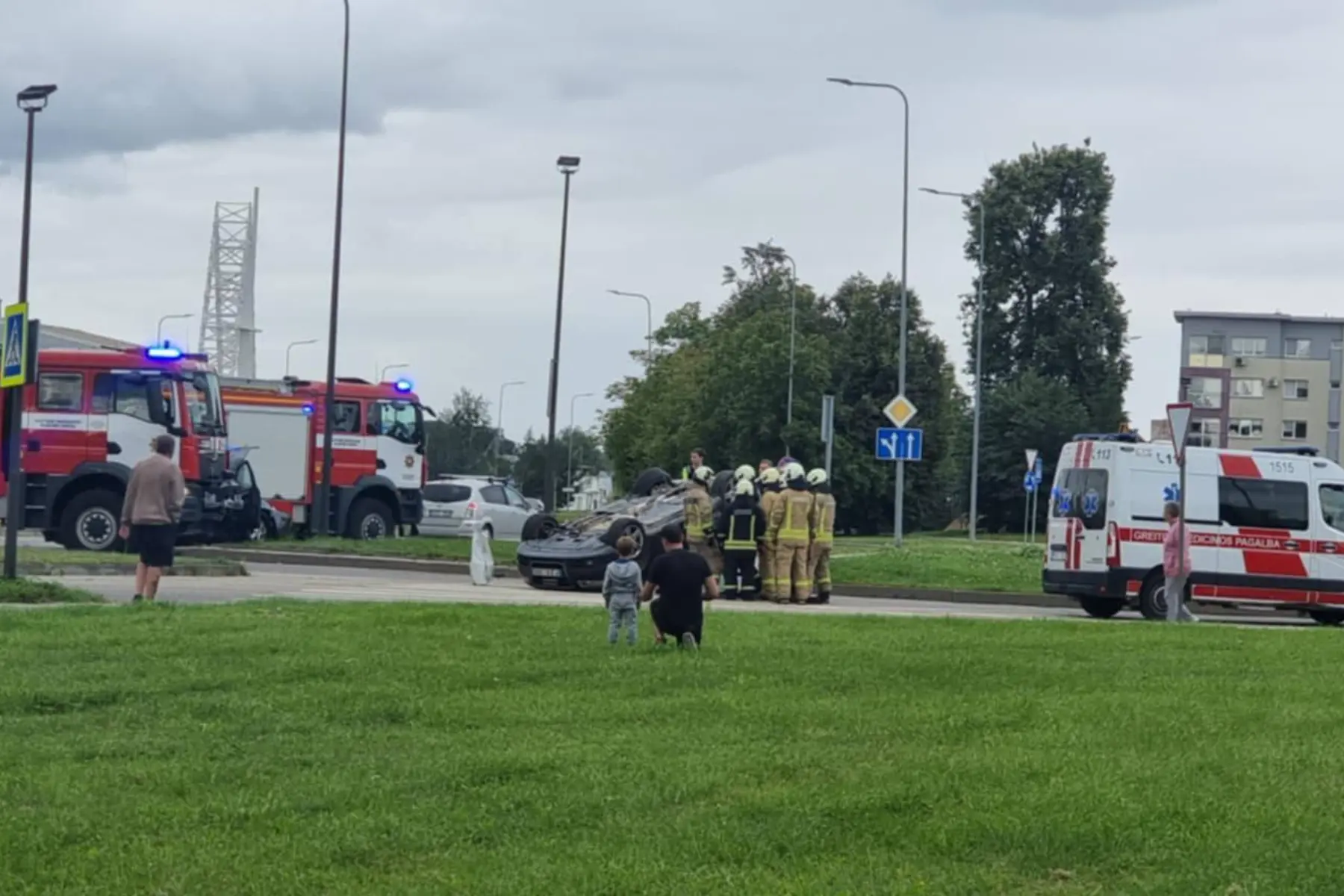 Avarija Prūsų gatvėje