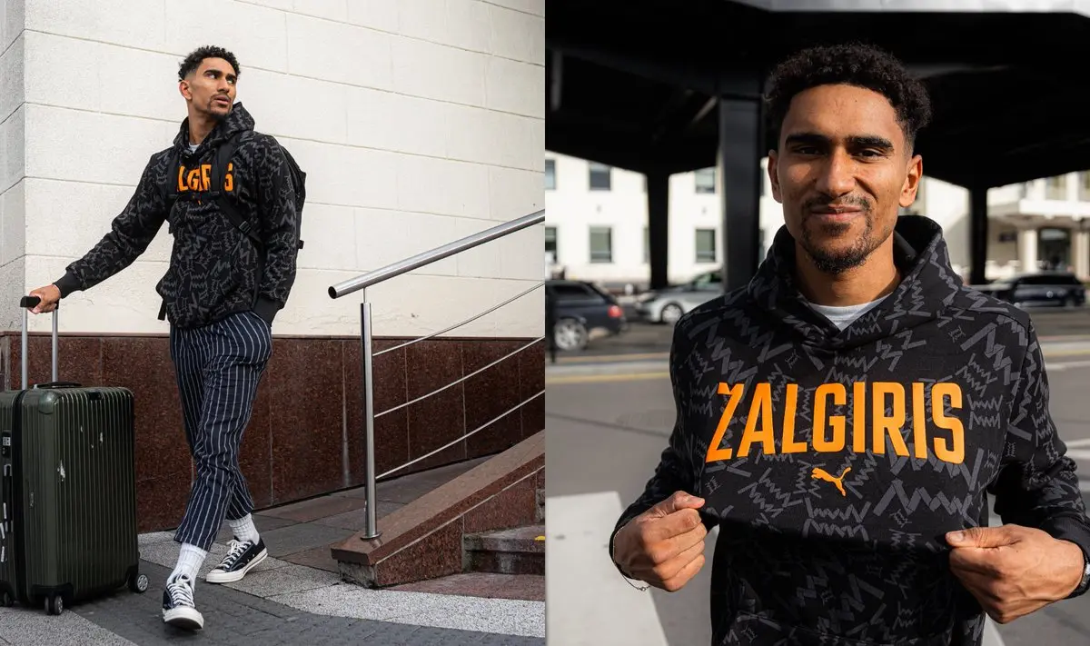 Maodo Lo atvyko į Kauną / Zalgiris.lt / Delfi.lt nuotr.
