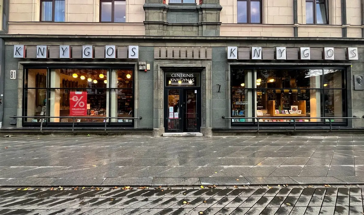 Kauno centrinis knygynas / A. Masiokaitės-Liubinienės nuotr.