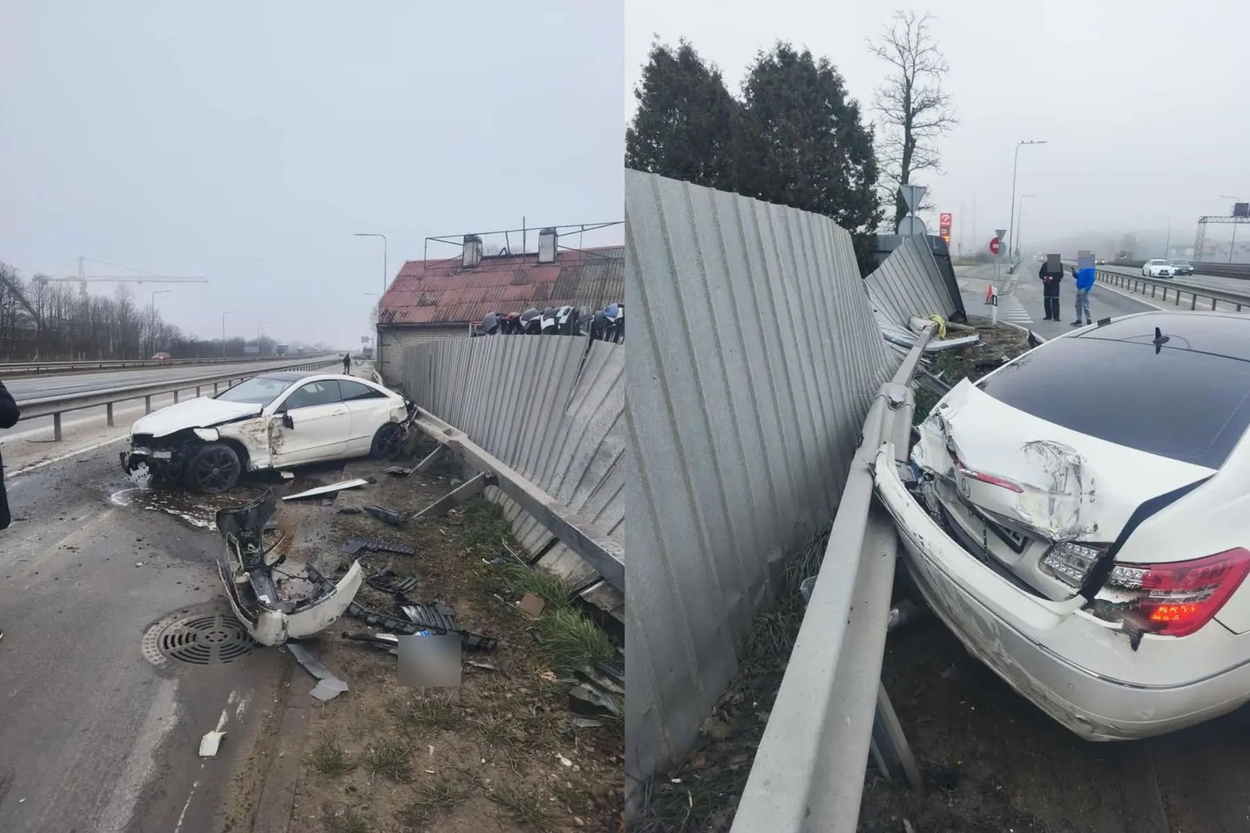 avarija autostradoje