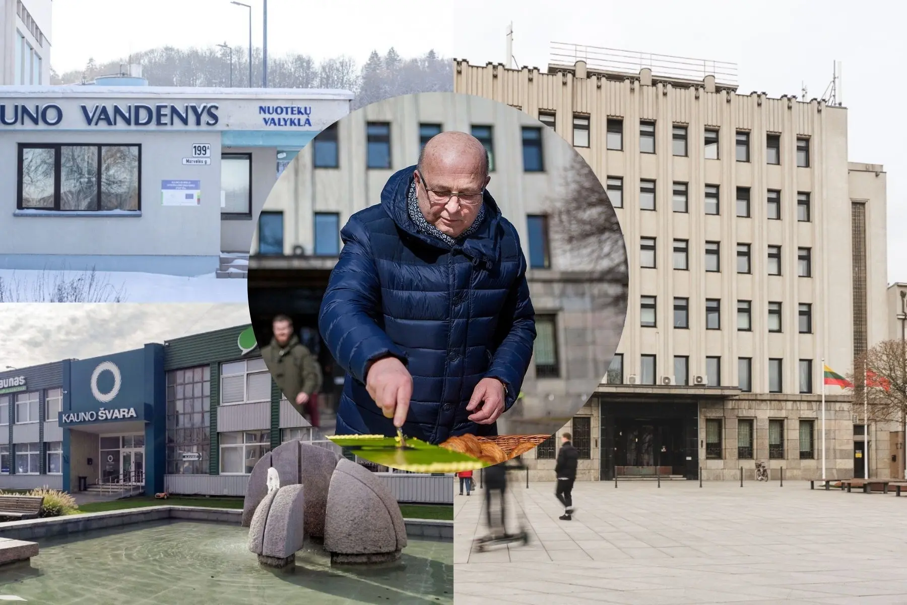 Savivaldybės įmonių valdybos Kaune / Kas vyksta Kaune fotomontažas