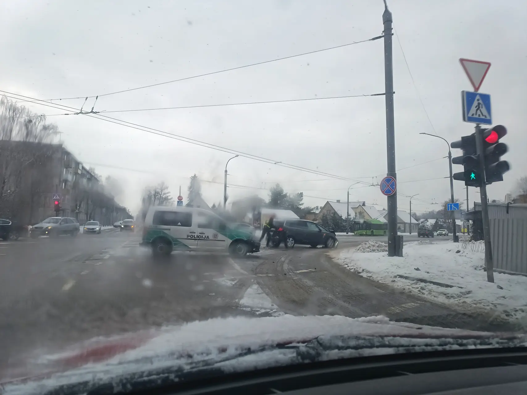 Avarija Varnių gatvėje