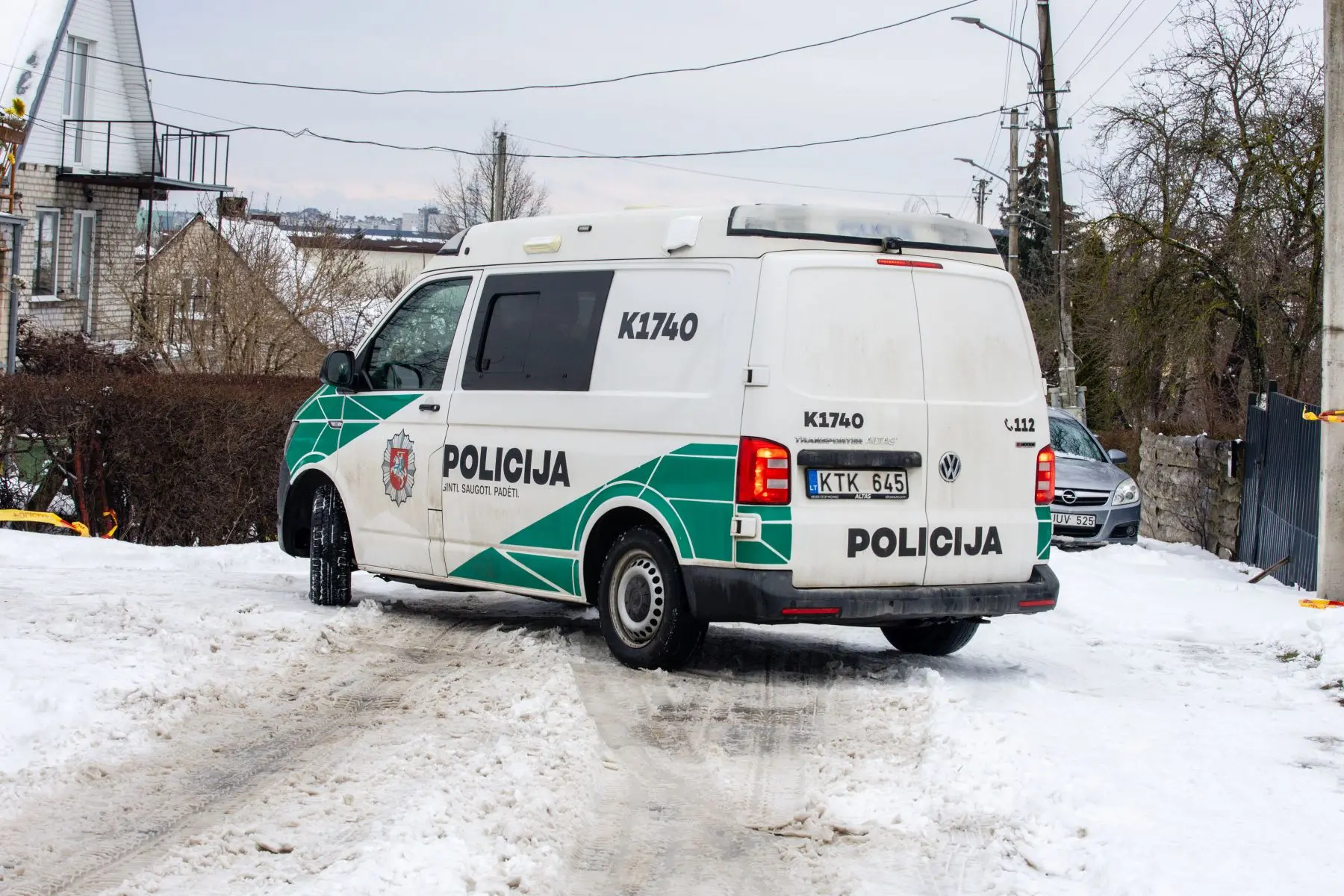Žmogžudystė Endriejevo gatvėje Kaune / BNS nuotr.