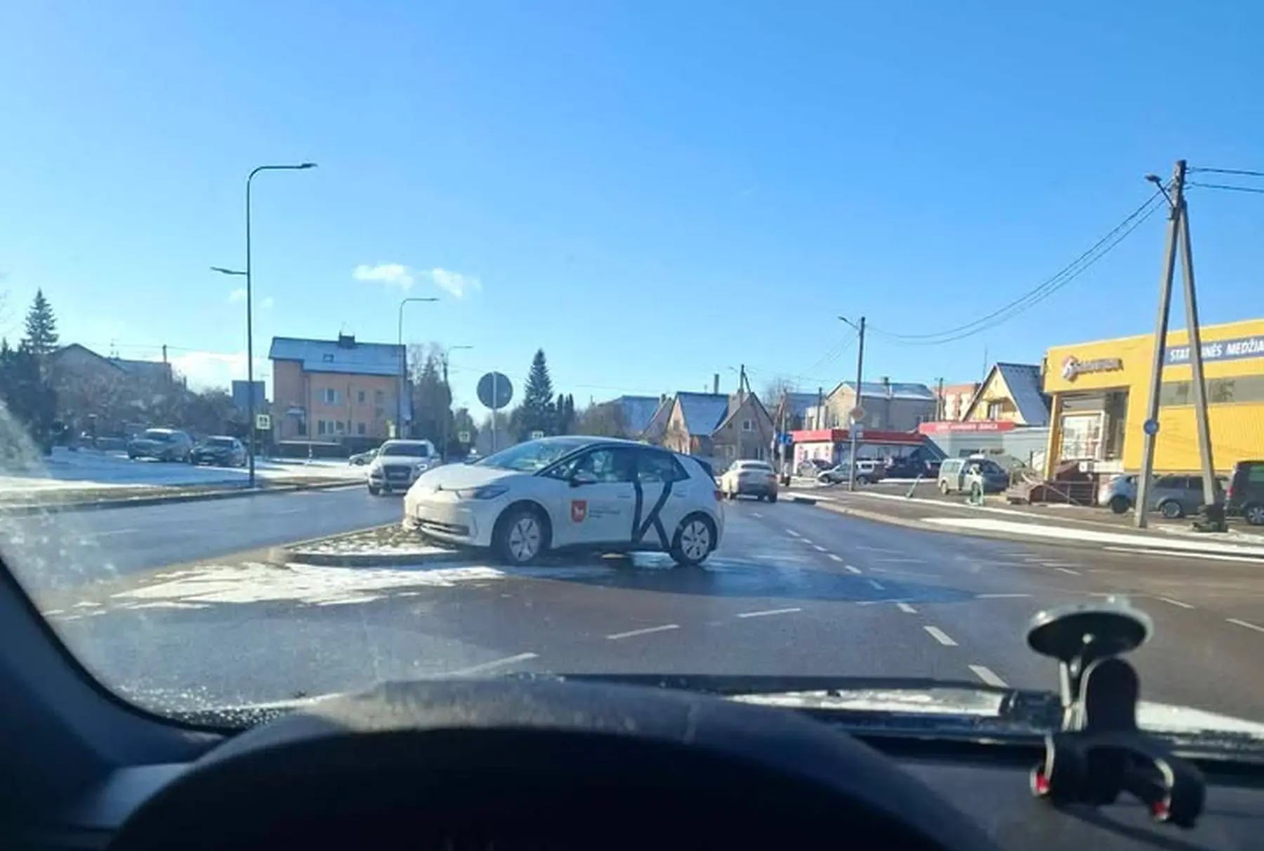 Kauno miesto savivaldybės automobilis, avarija