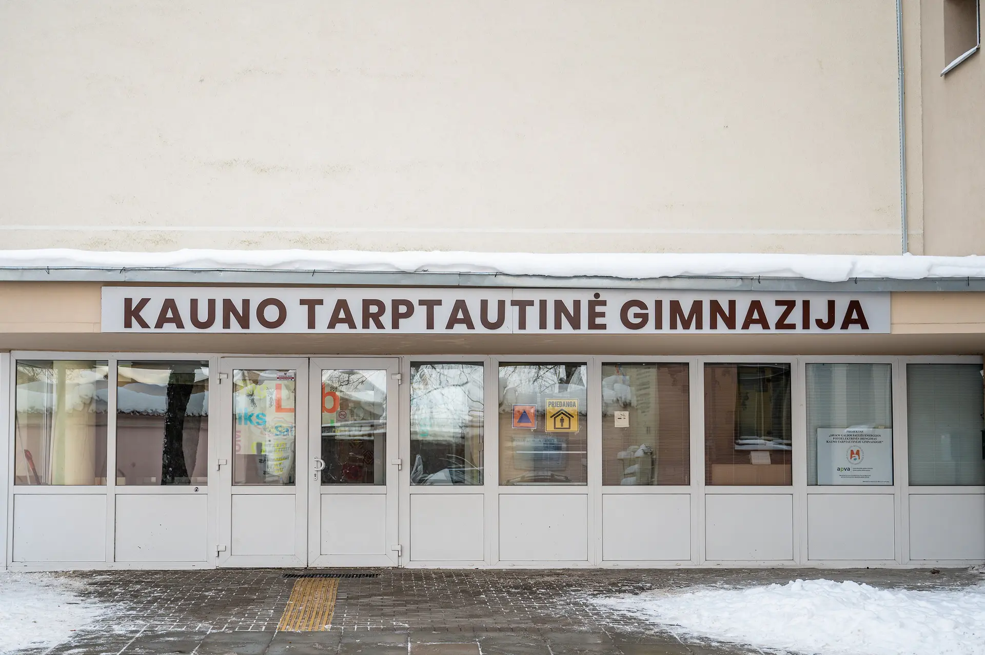 Kauno tarptautinė gimnazija / Kauno miesto savivaldybės nuotr.
