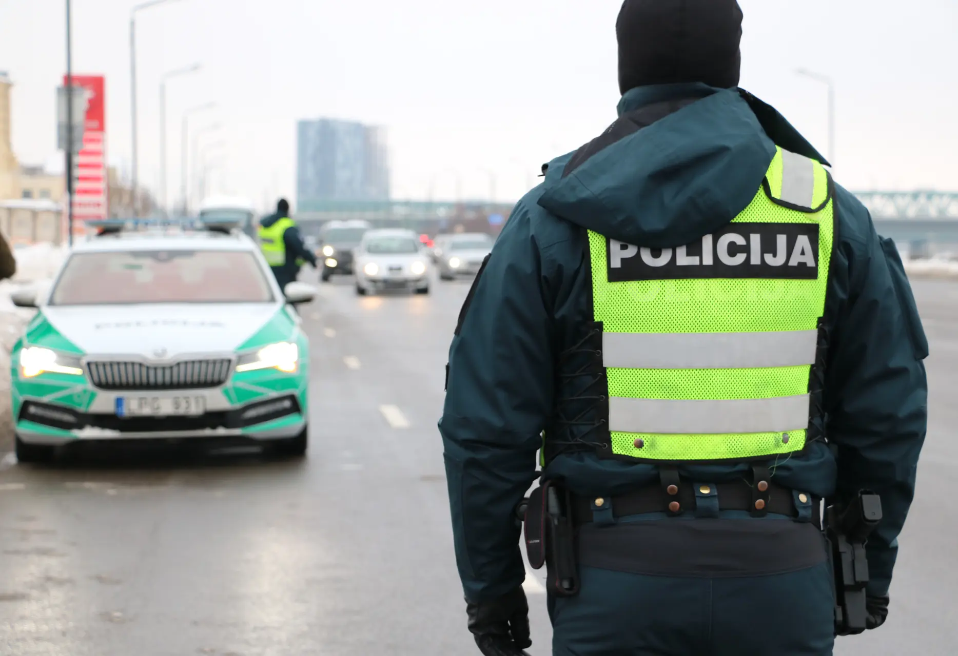 Policijos pareigūnas / Kauno AVPK nuotr.
