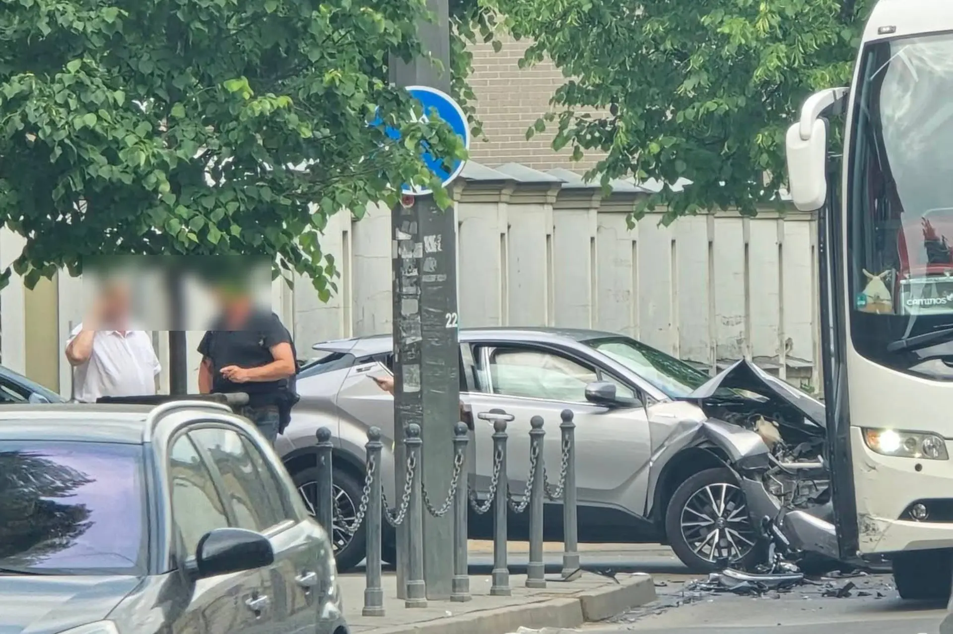 Avarija Ožeskienės gatvėje / „Kas vyksta Kaune“ grupės nuotr.
