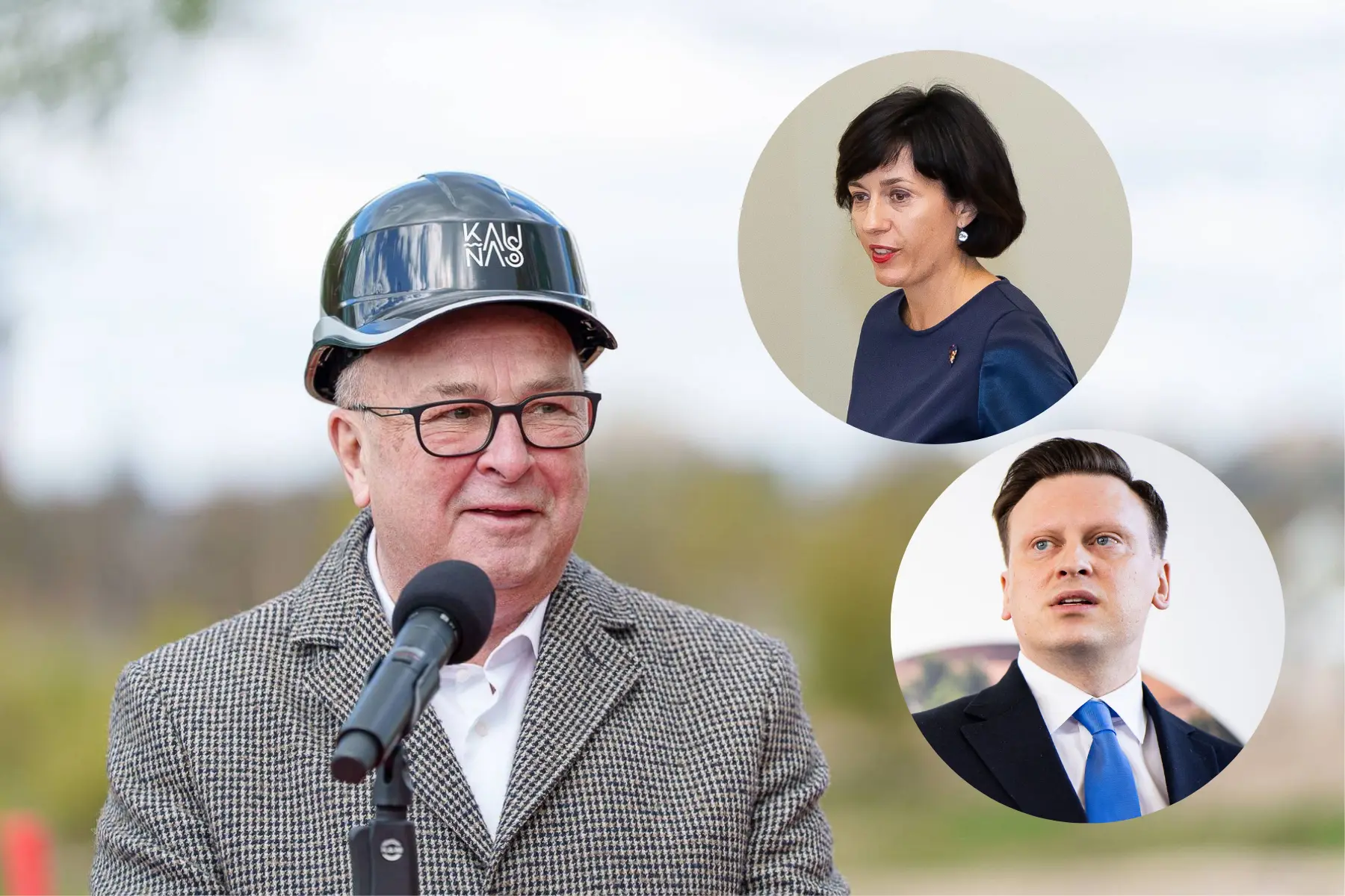 Visvaldas Matijošaitis, Vaida Aleknavičienė, aldas Benkunskas / R. Tenio, ELTOS nuotr.
