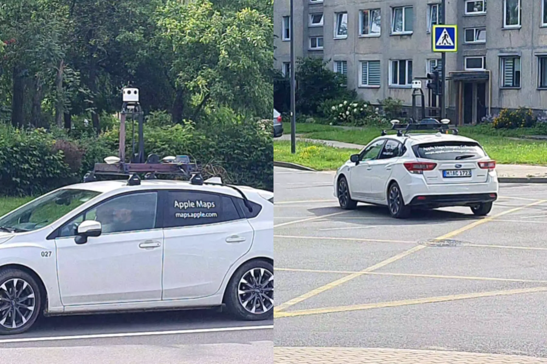 „Apple Maps“ automobilis Kaune