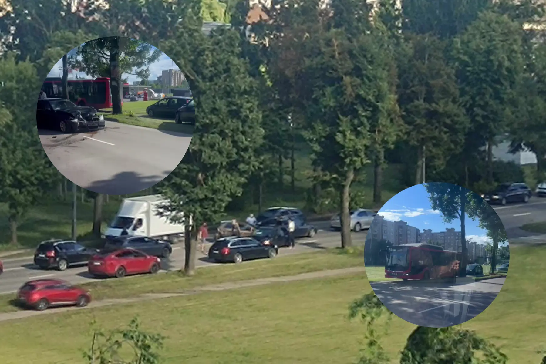 Avarija Baltijos gatvėje
