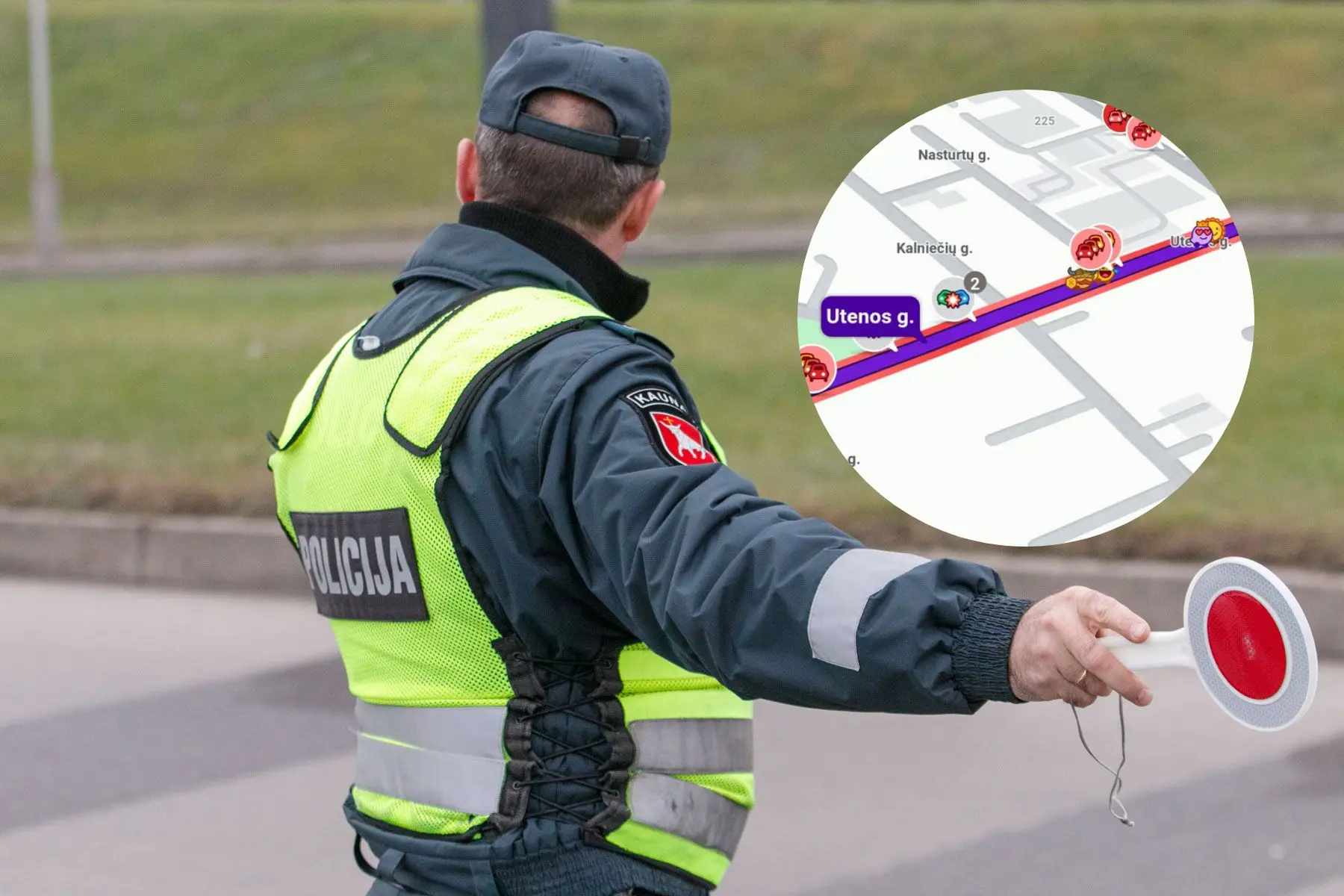 Policija, eismo spūstis
