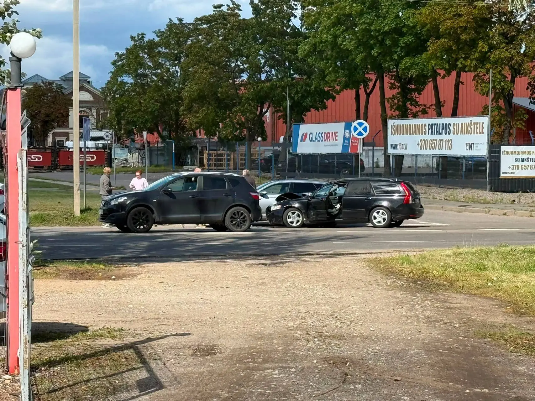 Susidūrimas Pramonės pr. / Skaitytojų nuotr.
