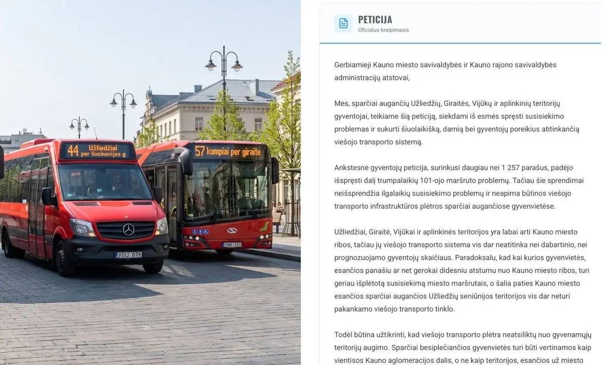 Peticija/ Delfi nuotr.