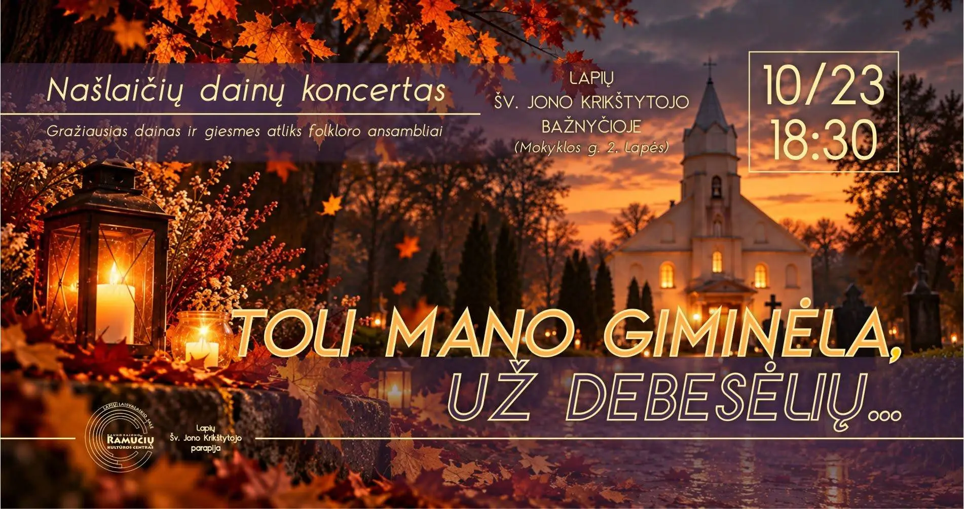 Regioninis našlaičių dainų koncertas „Toli mano giminėla už debesėlių“