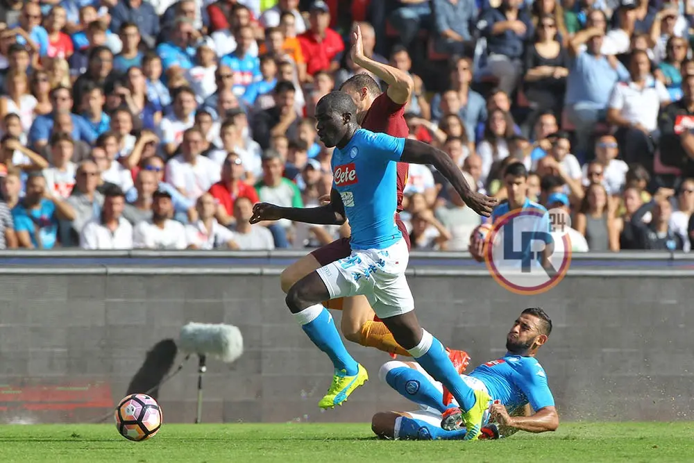dzeko tra ghoulma e koulibaly lr24