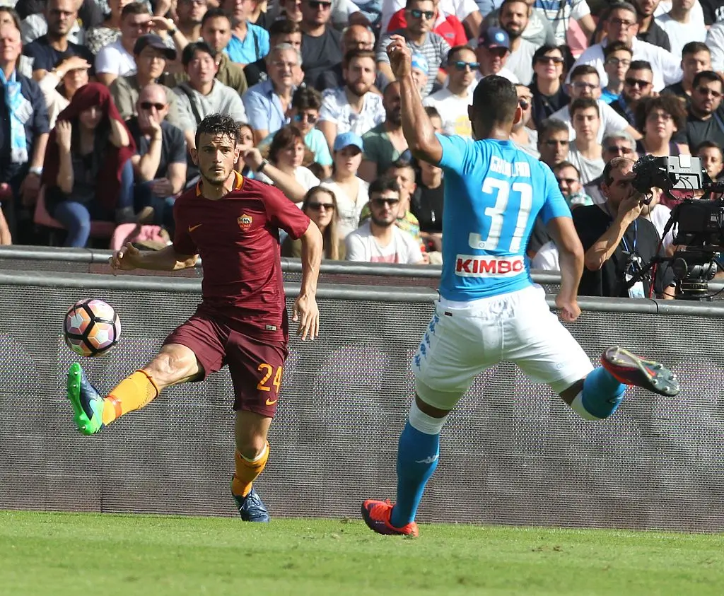 florenzi ghoulam napoli roma