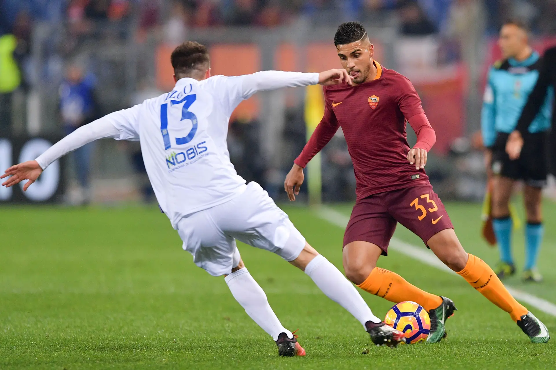 roma chievo emerson palmieri