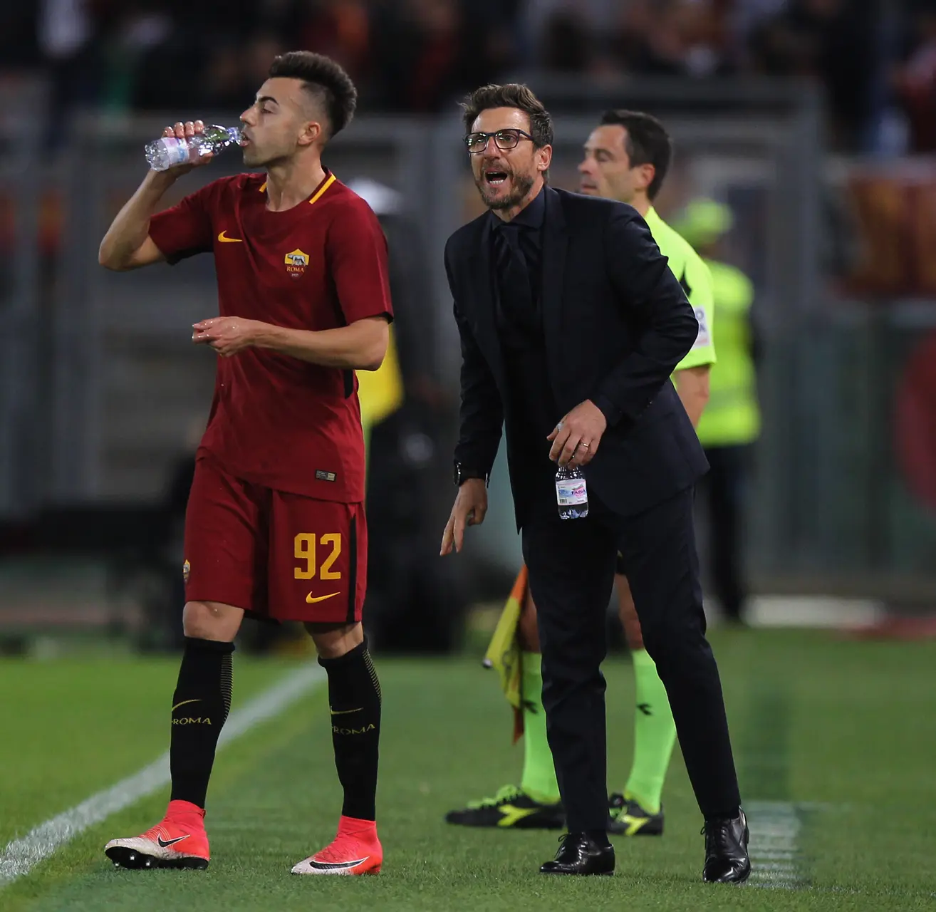 el shaarawy di francesco roma bologna 281017