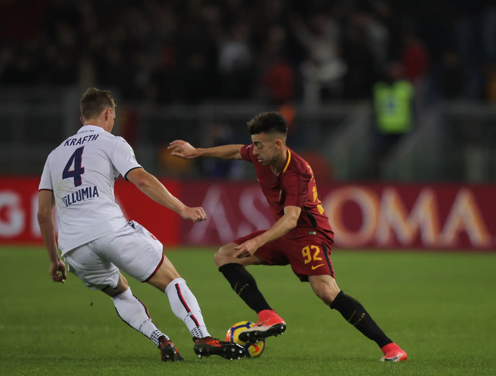 el shaarawy kraft roma bologna 281017