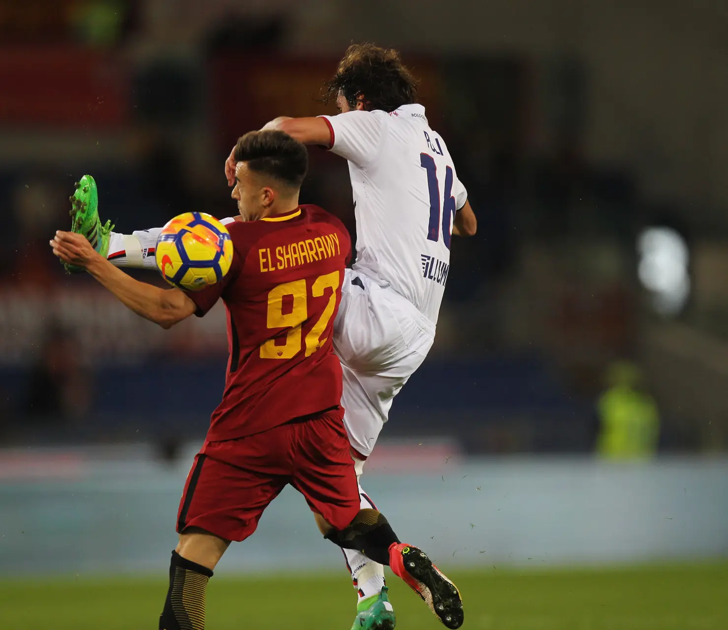 el shaarawy poli roma bologna 281017