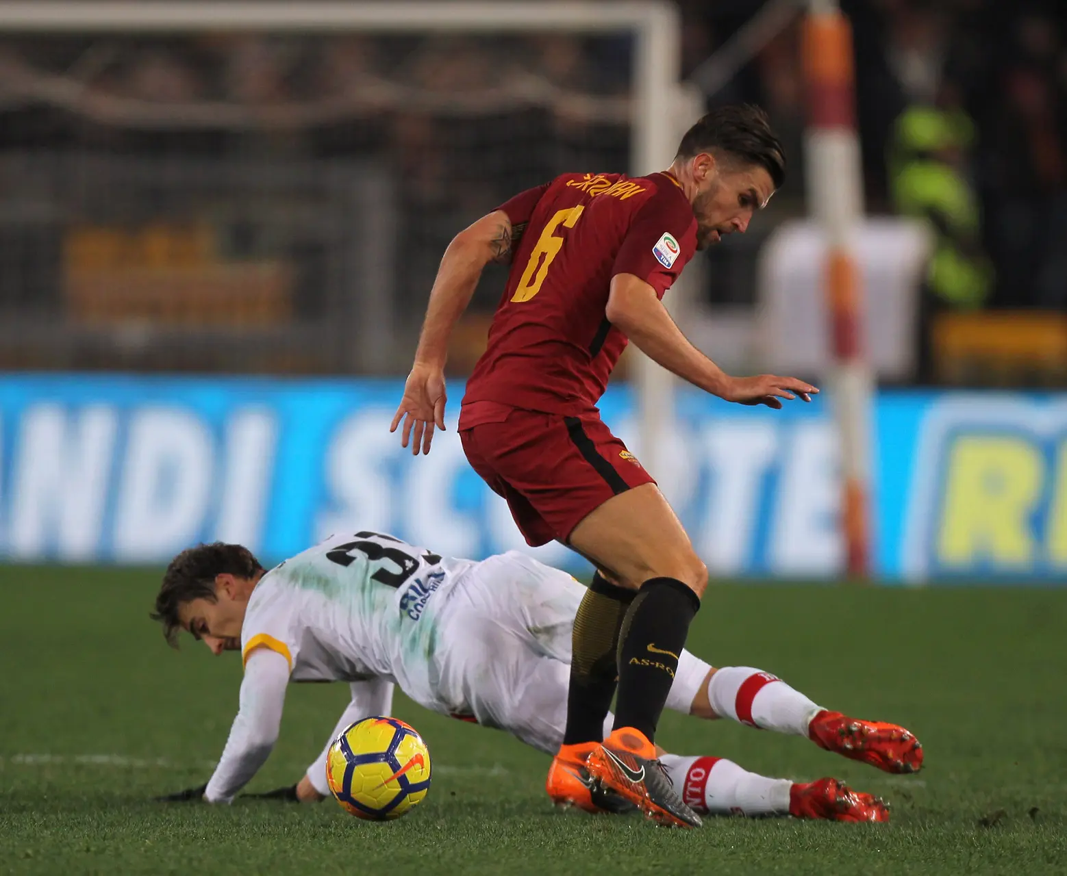 roma benevento strootman