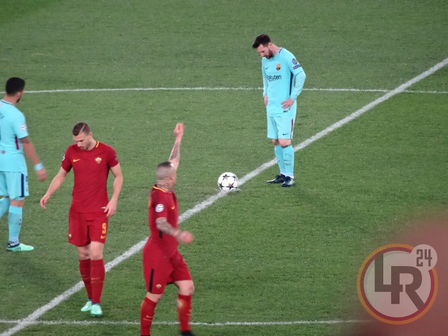 roma barcellona messi