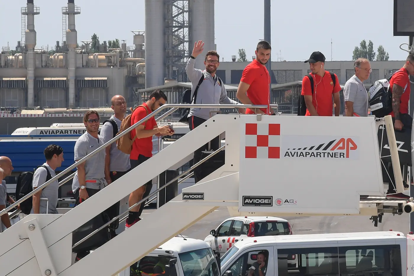 di francesco totti aereo