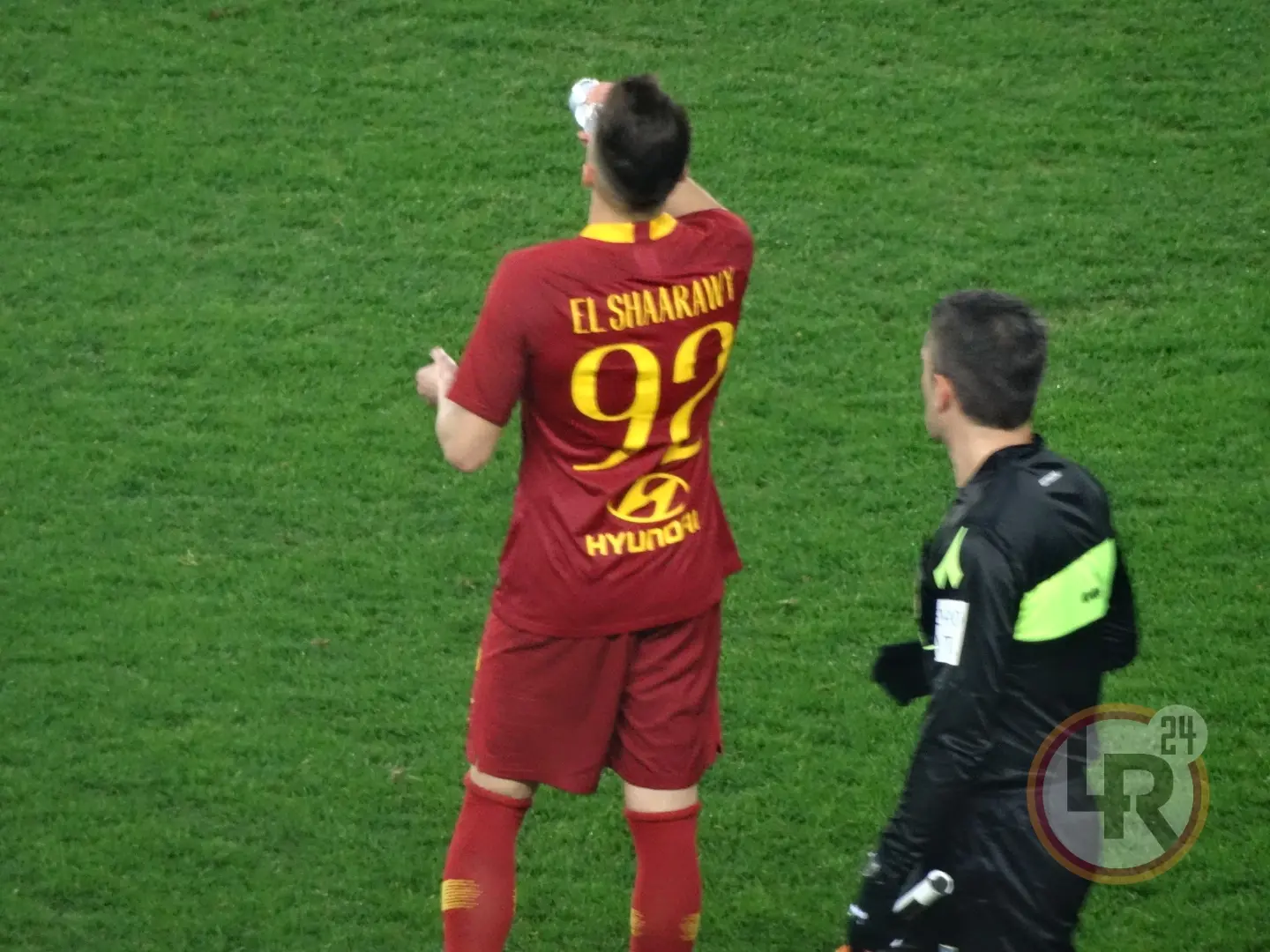 el shaarawy spalle