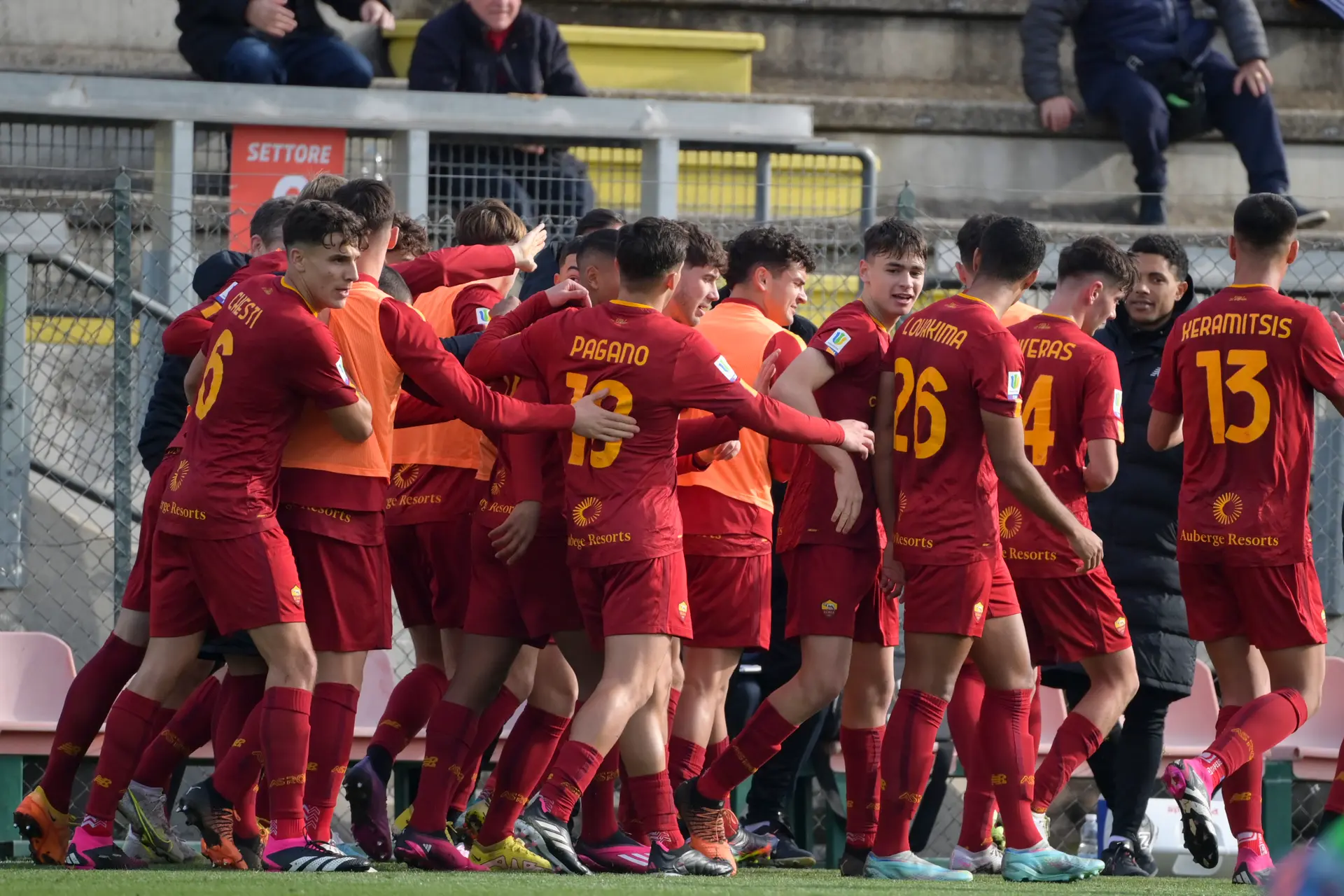 primavera roma napoli gol