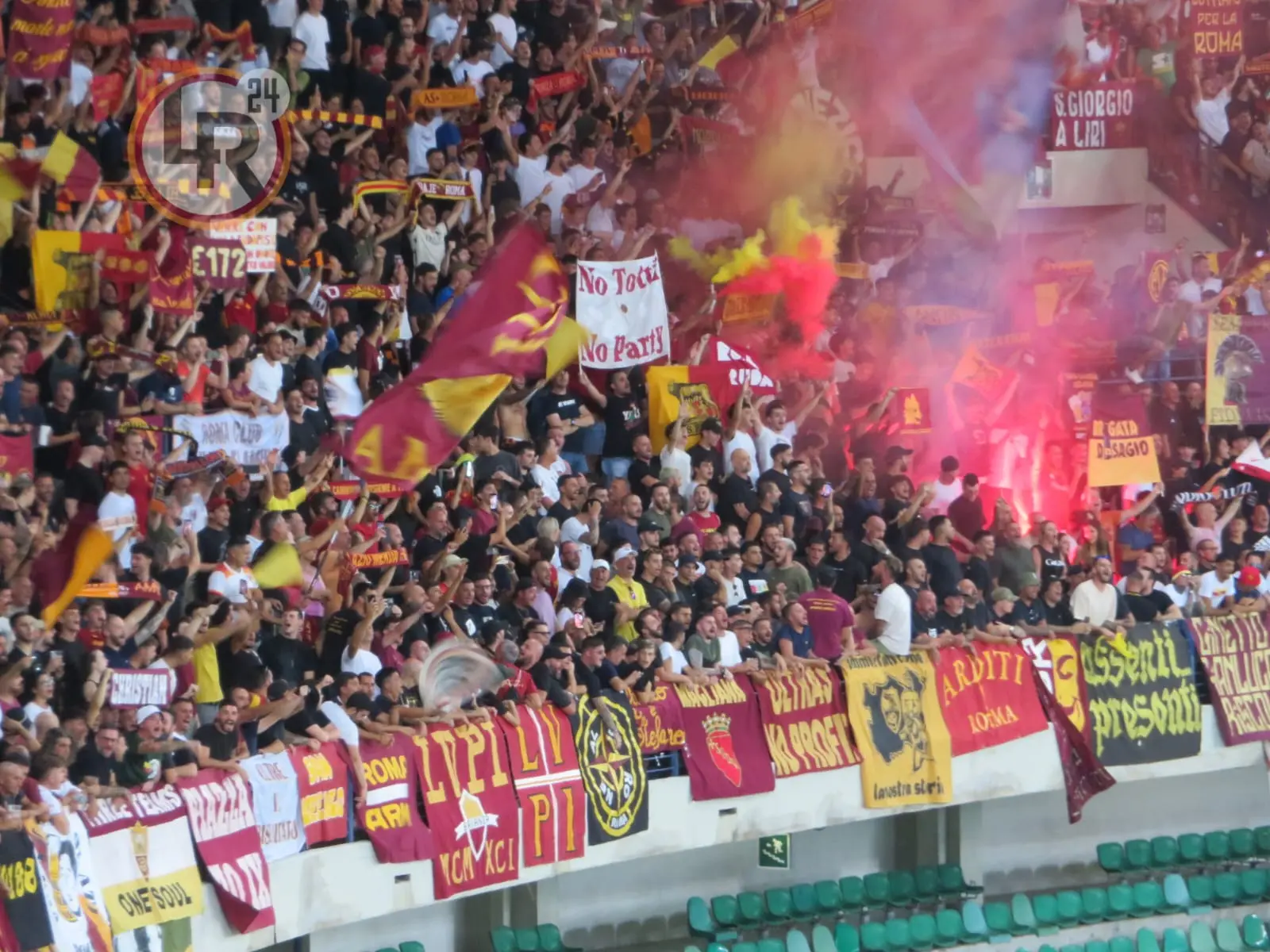 settore ospiti bentegodi verona roma