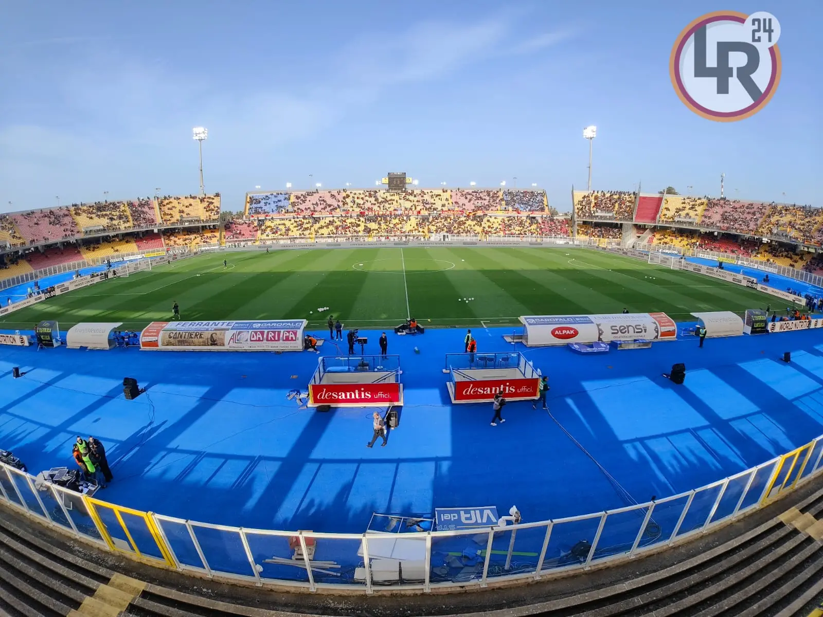 stadio via del mare lecce roma 1