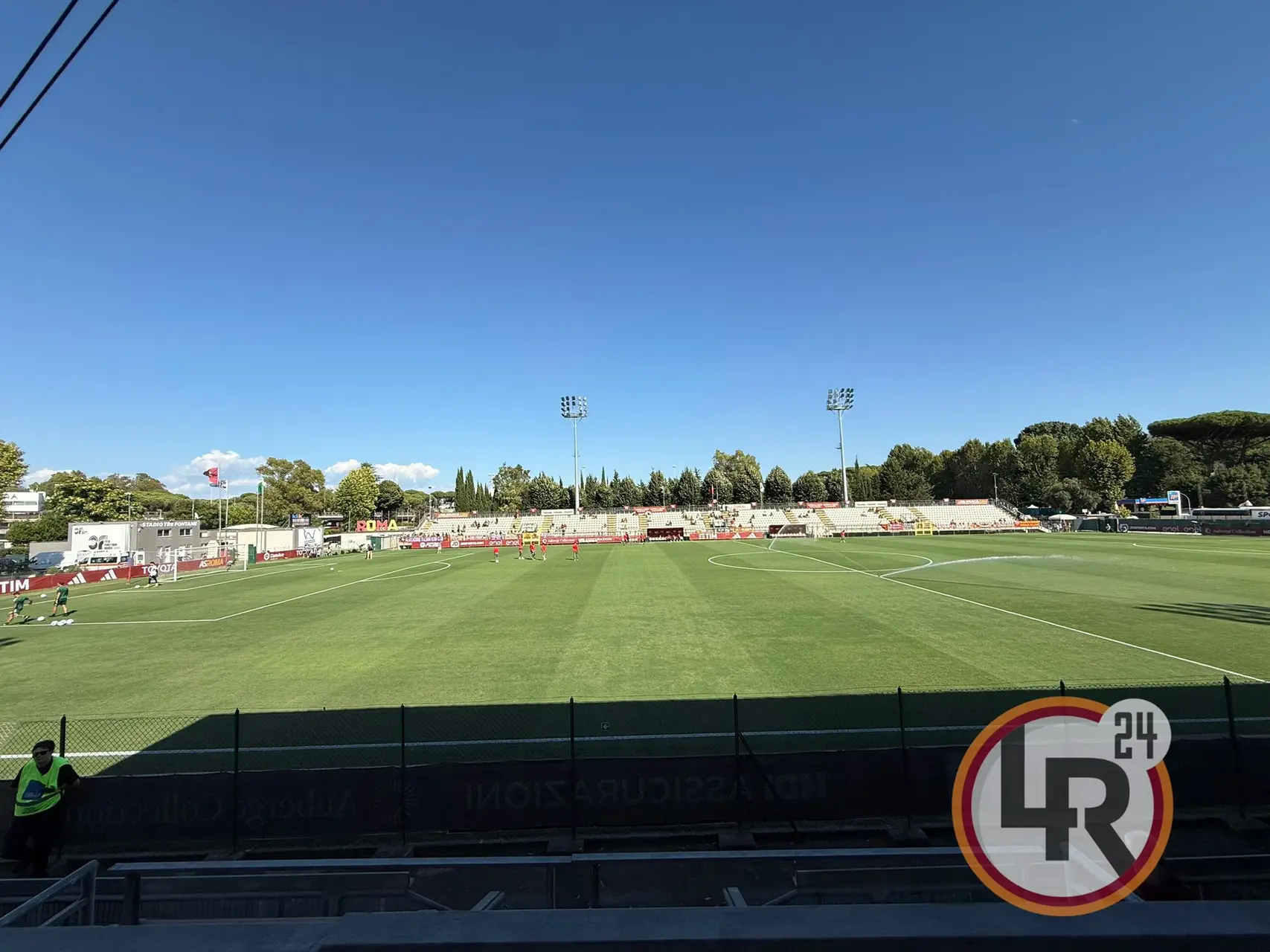 amichevole roma cannes stadio tre fontane