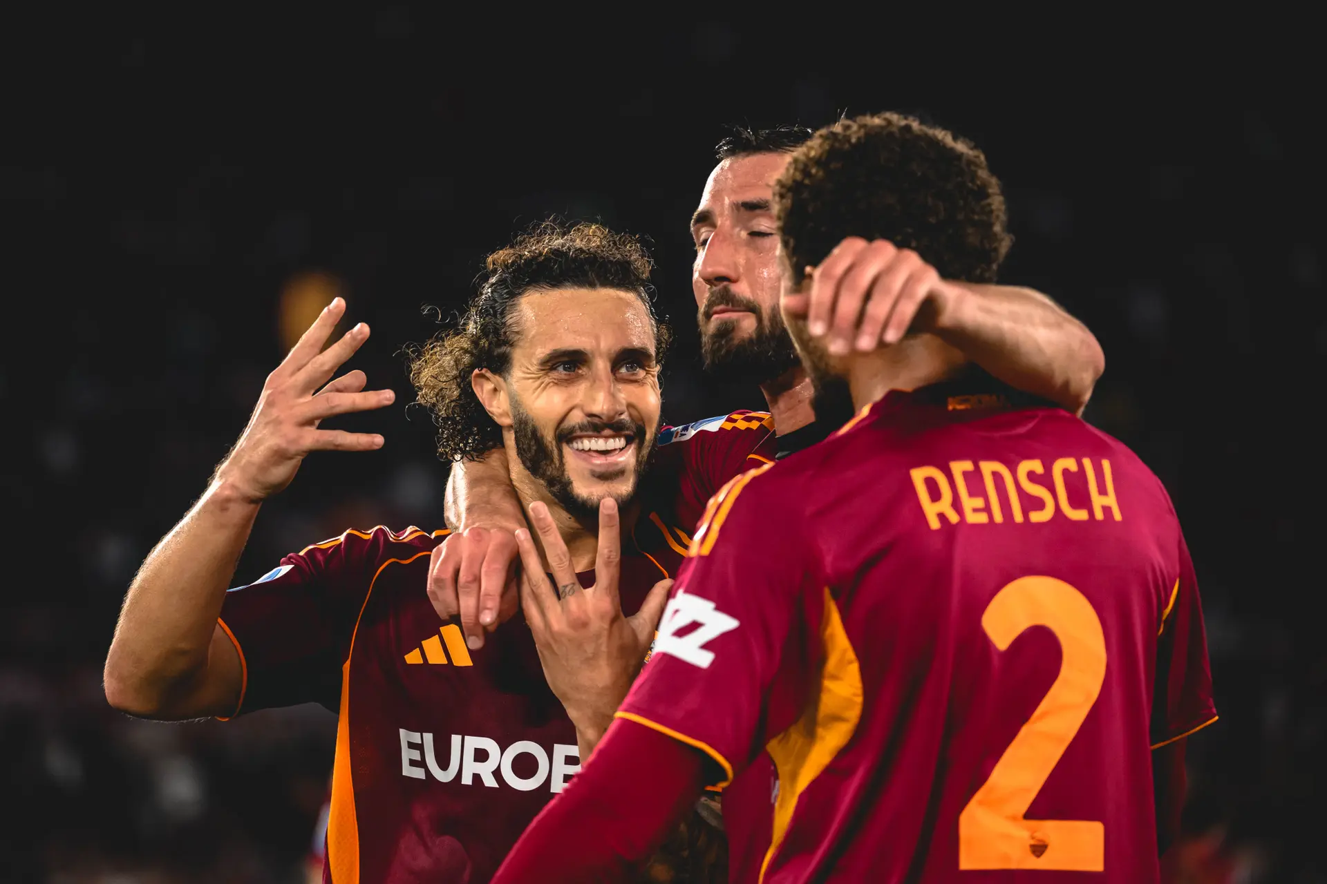 roma atalanta hermoso cristante rensch