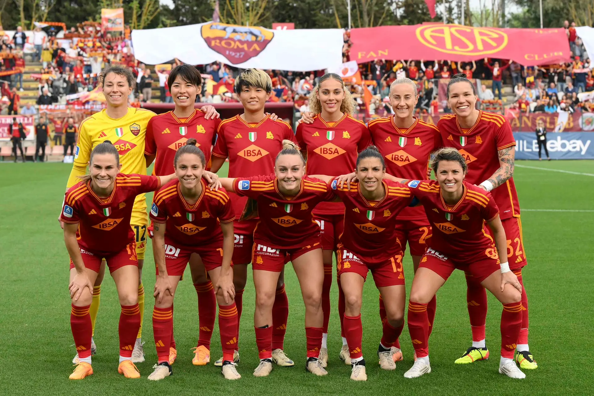 roma femminile squadra tre fontane