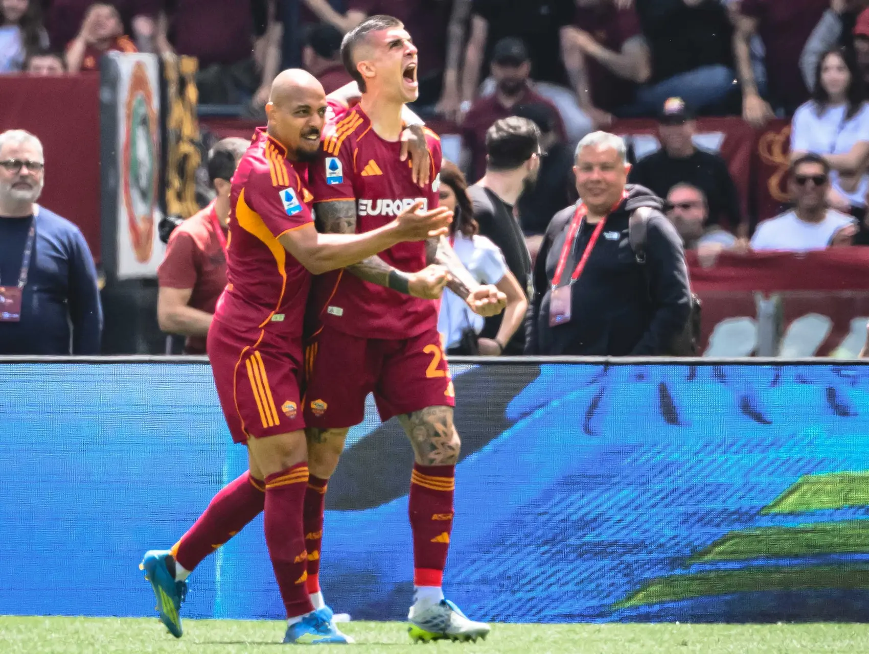 roma lazio mancini malen