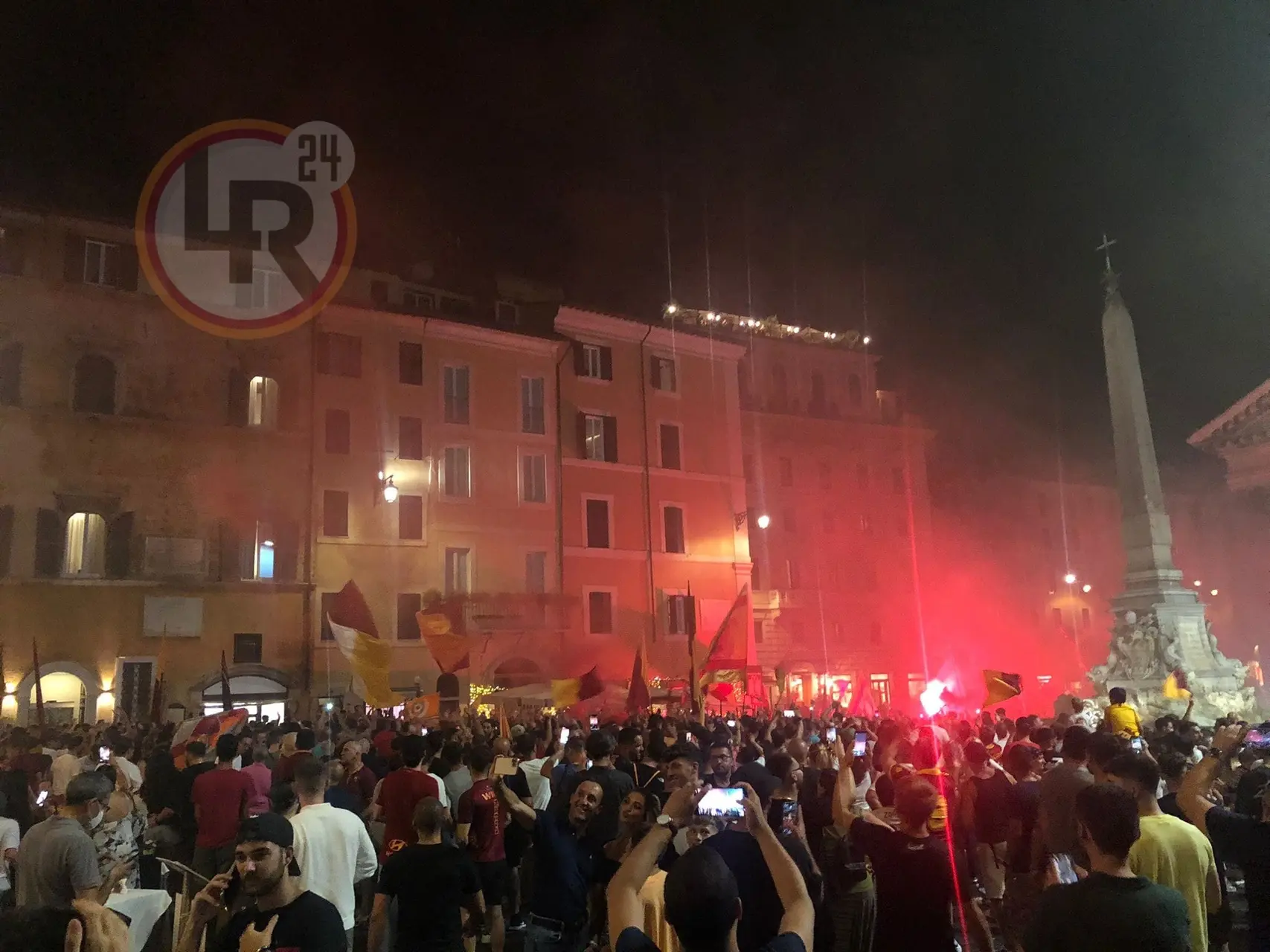 22 luglio tifosi roma