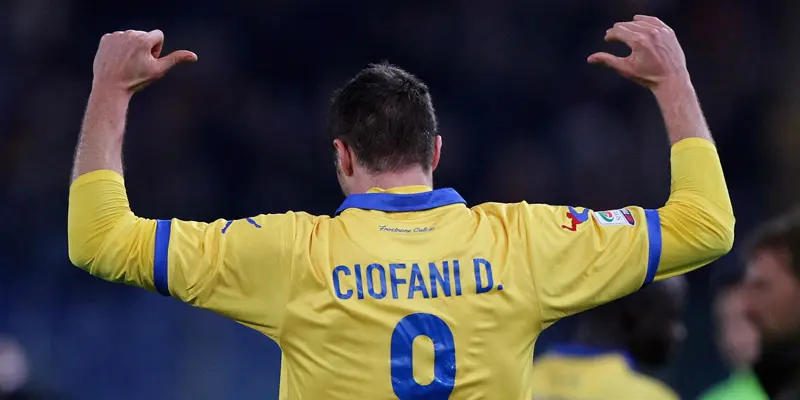 30012016 roma frosinone ciofani