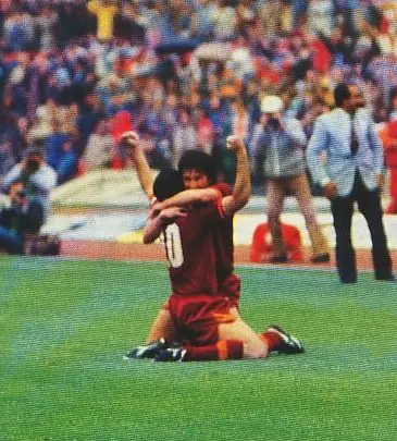 abbraccio di bartolomei ancelotti 1 maggio 1983