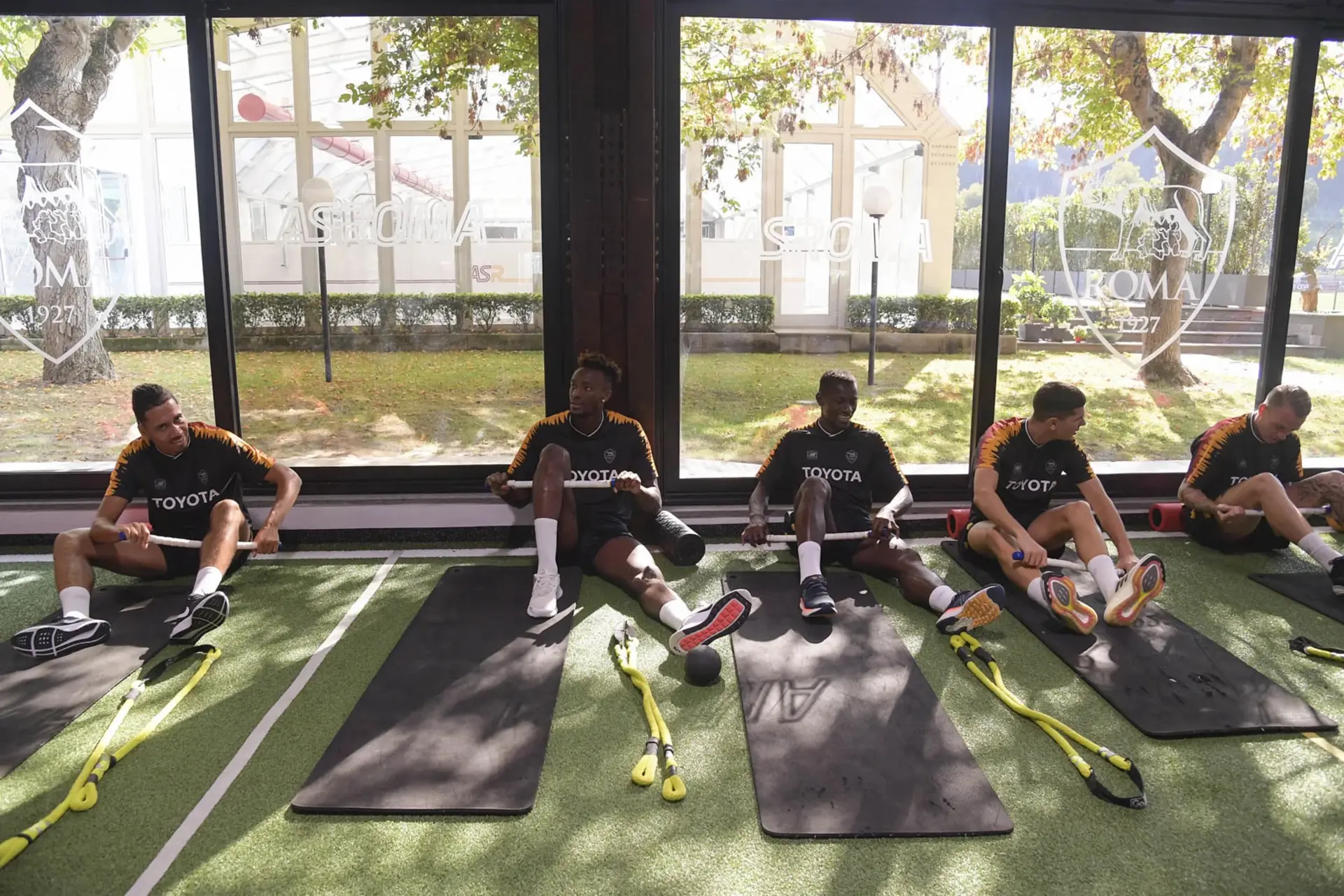 abraham smalling camara palestra trigoria