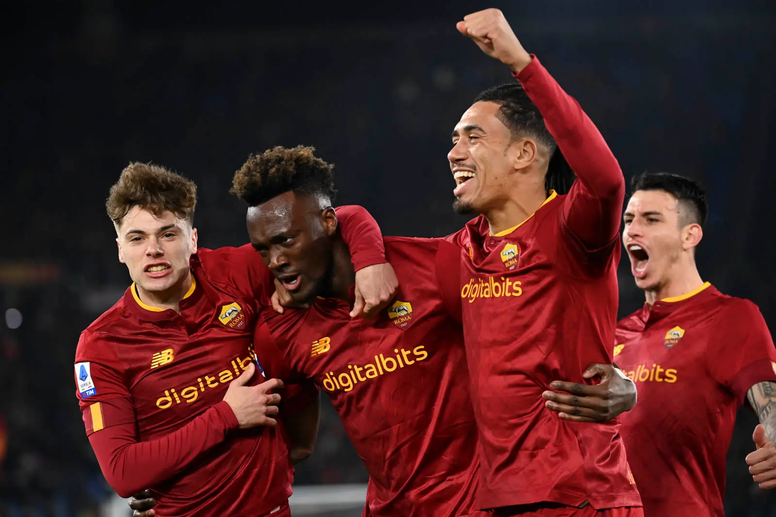abraham zalewski e smalling roma empoli