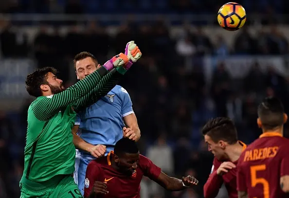 alisson uscita derby