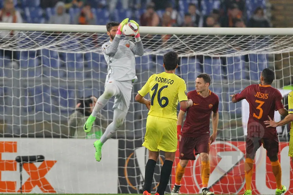 alisson uscita roma villarreal