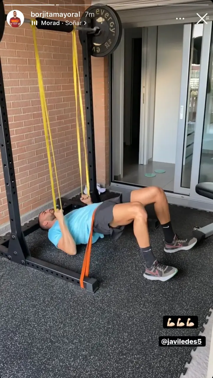 allenamento borja mayoral 1