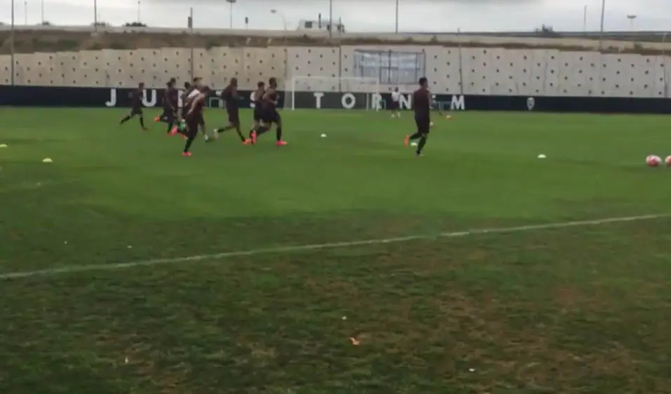 allenamento ciudad valencia
