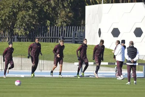 allenamento roma melbourne