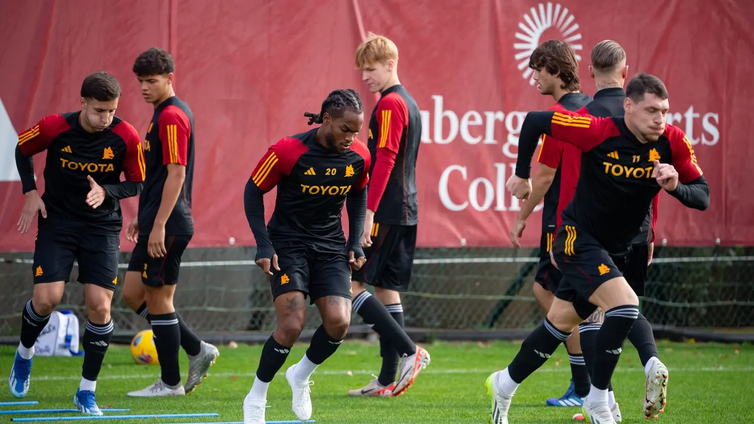 allenamento trigoria 1