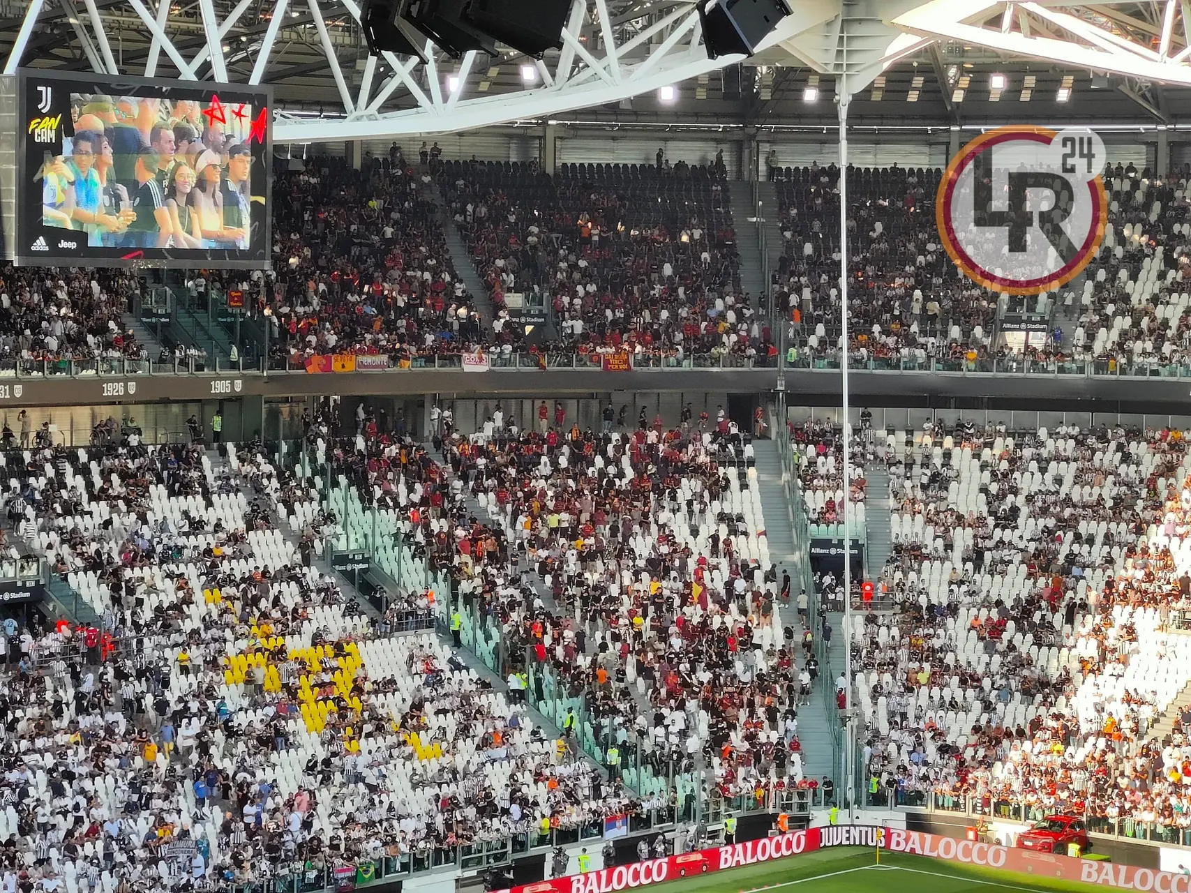 allianz stadium settore ospiti