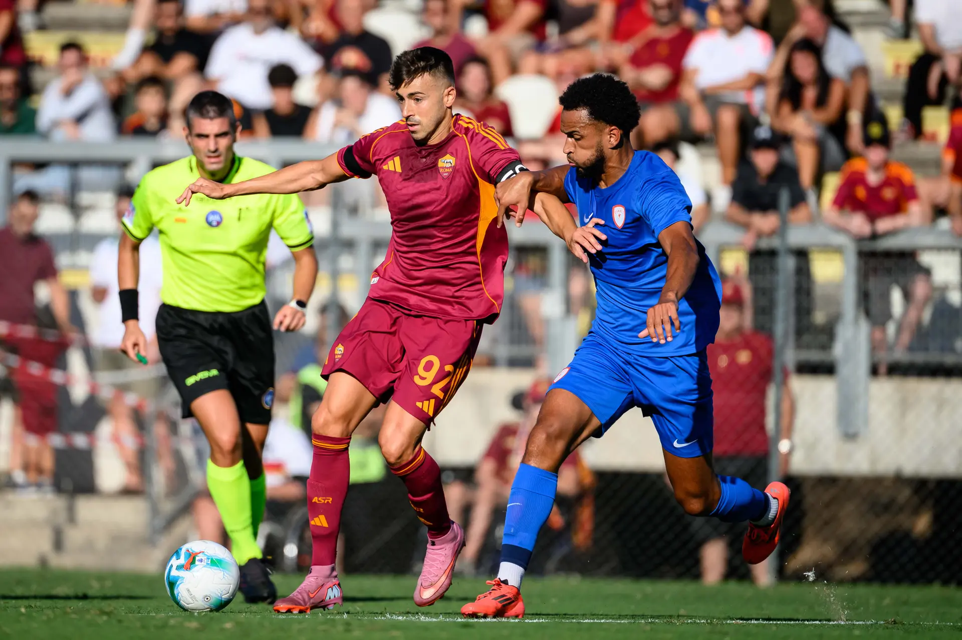 amichevole roma cannes el shaarawy